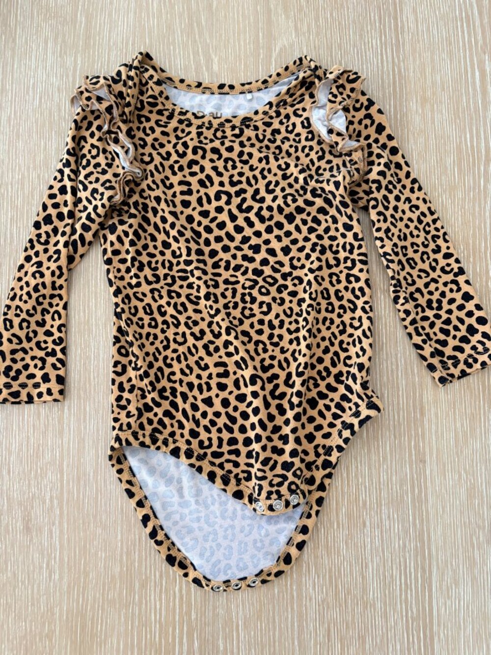 Little Sleepies Leopard Onesie